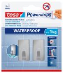 tesa Powerstrips wasserfest Haken S recht. Metall