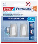 tesa Powerstrips wasserfest Haken S Metall/Plastik