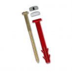 TOX Stand-WC-Befestigung Toilet XL - 2 Stück