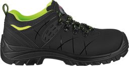 Triuso Halbschuh Florenz S3 mit Stahlkappe und Gewebezwischensohle - Schwarz