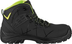 Triuso Stiefel Florenz S3 mit Kompositkappe und Gewebezwischensohle - Niedrieg - Schwarz