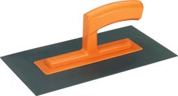 Kunststoff-Glättekelle 2 mm, 28 x 14 cm, mit orangem Griff (03430)