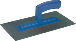 Kunststoff-Glättekelle 3 mm, 28 x 14 cm, mit blauem Griff (03433)