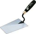 Kantige Kelle 160 mm PREMIUM mit schwarzem gestem. Griff (10116T)