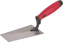 Berner Putzkelle 140 mm, ger. Hals und 2K-Griff rot-schwarz (14014S)