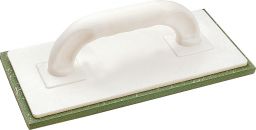 Kunststoffreibebrett 14x28 cm mit grünem Belag (1428PG)