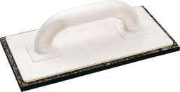 Kunststoffreibebrett 12x24 cm m.schwarzem Belag (1224PS)