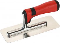 Glättekelle Venezia 200x80mm Edelstahl, abger.Kanten, 2K-Gr. (231112)