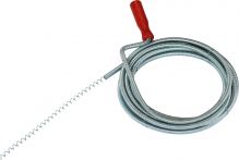 Rohrreinigungswelle mit Kurbel und Kralle 7mm x 3m (560120)