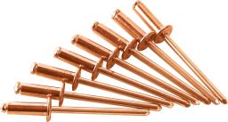 Kupfer-Blindnieten 4x6mm Gesipa 50 Stück (6353010)