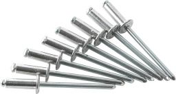 Aluminium-Blindnieten 3 x 8mm 50 Stück im Pack (ABN380)