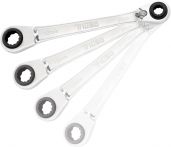 4in1 Doppelring-Ratschenschlüs 8x10x12x13 CRV Stahl 72 Zähne (DRR13)