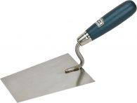 Maurer-u.Stukkateurkelle 160mm mit Schwanenhals, Edelstahl (E160MKS)