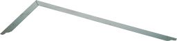 Zimmermannswinkel 700 mm, rostfrei, ohne Anreißlöcher (E700ZWO)