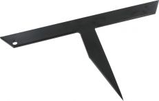 Dachdecker-Haubrücke 300 mm, gerade, 8 mm stark (HAUG)