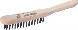 Handdrahtbürste 28 cm, Stahldraht, 3-reihig (HDB3)