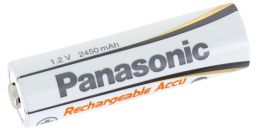 Akku Mignon 2er Pack, AA 2450maH, Panasonic (HHR3XXE)