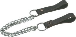 Hammerkette, 2 Lederschlaufen, Kette extra reißfest, Premium (HK2)