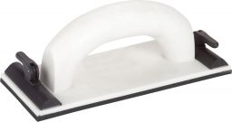 Handschleifer mit Klappverschluß, 9x24cm, Moosgummi-Belag (HS1)