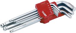 Innensechskantkugelkopfschlüssel-Satz 9-tlg., 1,5-10mm, Premium (IKKSP)