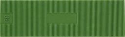Unterlegplättchen 100x30x5mm grün Kunststoff 30 Stück (KU5)