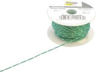 Maurerschnur grün 1,2mm/50m Polypropylen m.weiß.Kennfaden (MG12050W)