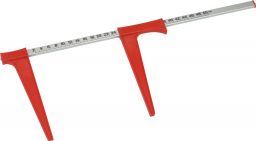 Meßkluppe, Meßbereich 50cm Aluminium, ungeeicht (MKL50)