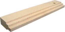 Schlagholz 300x55x25mm Hartholz, mit Falz (PARKETT1)