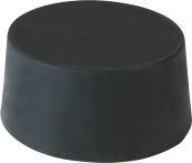 Ersatz-Gummiaufsatz rund, geschraubte Ausf. f. PHR125+150 (PHRE)