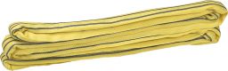 Rundschlinge 3t, 1,5m, gelb aus Polyester als Endlosstrang (RSG33)