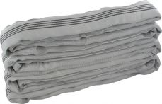 Rundschlinge 4t, 3m, grau aus Polyester als Endlosstrang (RSG46)