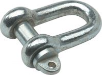 Schäkel, Form A, 12 mm verzinkt (SA12)