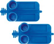 Schnurspannerklötze 2 Stück Schnellspannverschluß (SCHNUR2)