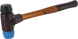 Simplex-Schonhammer 30mm, TPE-Soft blau, GUKO schwarz (SH30BS)