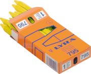 Signierkreide gelb 12 Stück unpapiert (SKGUP)