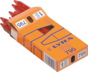 Signierkreide rot 12 Stück unpapiert (SKRUP)