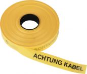 Trassenwarnband 40mm x 250m Achtung Kabel, gelb (TRWKG)