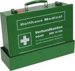 Verbandskasten 10-50 Beschäft. Stahlblech, inkl. Halterung (VBK3)