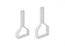 Noniusbügel für UA-Profil-Langloch 50 x 40 - Paket à 100 Stück