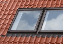 VELUX Kombi-Eindeckrahmen Ziegel für Element unten links und rechts (Aluminium), Typ: EKJ CK02 0021E