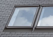 VELUX Kombi-Eindeckrahmen Schiefer Schichtstück für Element unten links und rechts (Aluminium), Typ: EKN CK02 0021E