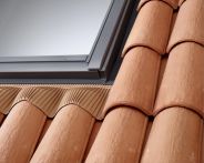 VELUX Eindeckrahmen Ziegel hoch/Welle (Aluminium), Typ: EFW SK06 0012