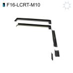 Viridian PV Clearline Fusion M10 Querformat-Eckumbausatz F16-LCRT-M10