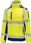 Vizwell Warnschutz Softshelljacke