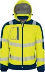 Vizwell Warnschutz Winter-Softshelljacke