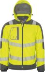Vizwell Warnschutz Winter-Softshelljacke