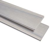 GartenLand WPC Terrassendiele Advance 20x140 mm Pebble-Grey Bicolor Geprägte Holzstruktur Co-Extrudiert Massivprofil