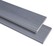 GartenLand WPC Terrassendiele Advance 20x140 mm Loft-Grey Bicolor Geprägte Holzstruktur Co-Extrudiert Massivprofil