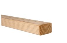 GartenLand Holz Unterkonstruktion 45x70x4000 mm Europäische Douglasie PEFC 4-seitig Glatt Gehobelt Gerundete Kanten