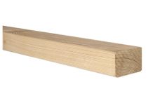 GartenLand Holz Unterkonstruktion 45x70x3660 mm Kanadische Lärche PEFC 4-seitig Glatt Gehobelt Gerundete Kanten